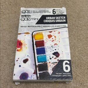 QoR Mini Urban Sketch Watercolor Set
